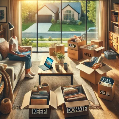 Tips For Downsizing - Simplify Your Space for the Next Chapter - Elevate Real Estate Group - Royal LePage Triland Realty Tips For Downsizing - Simplify Your Space for the Next Chapter - Elevate Real Estate Group - Royal LePage Triland Realty