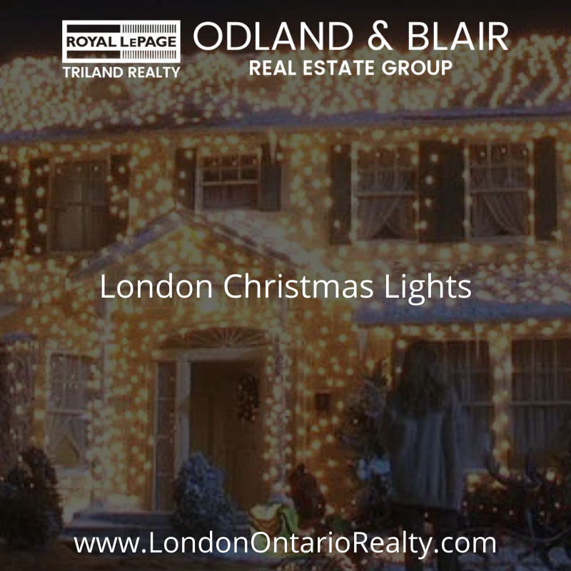 London 2021 Christmas Lights Map Odland & Blair Real Estate Group