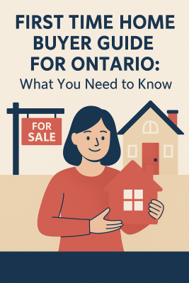 First Time Home Buyer Ontario: What You Need to Know First Time Home Buyer Ontario: What You Need to Know